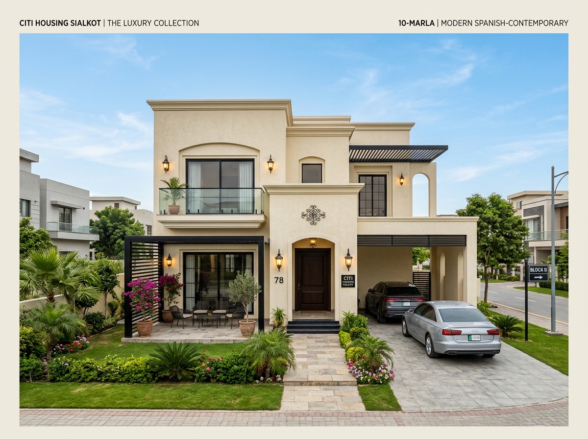 Executive 10-Marla Villa Citi Housing Sialkot