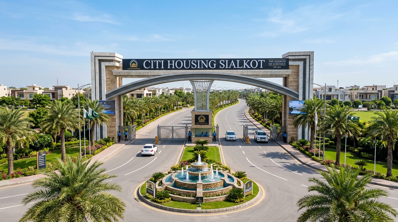 Plots in Citi Housing Sialkot