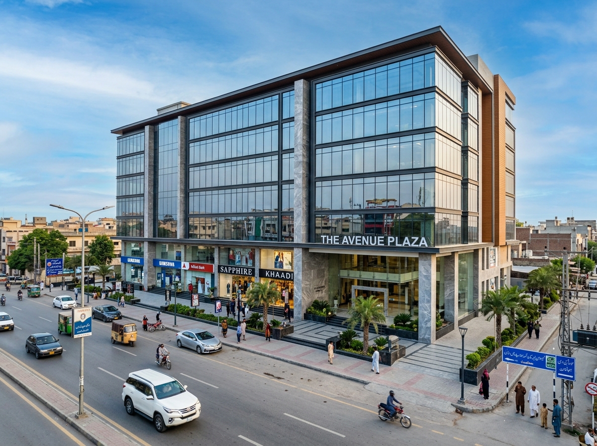 The Avenue Commercial Plaza Sialkot